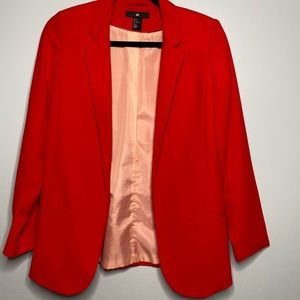 Red/orange blazer